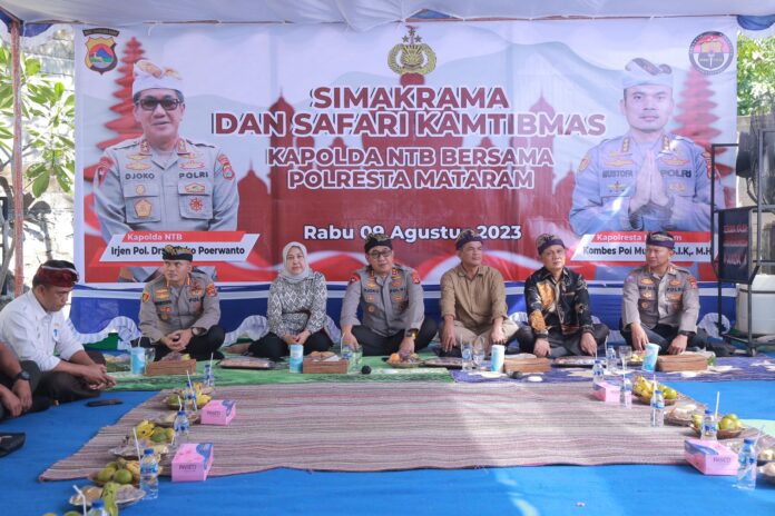 Simakrame dan Silaturahmi Kapolda NTB