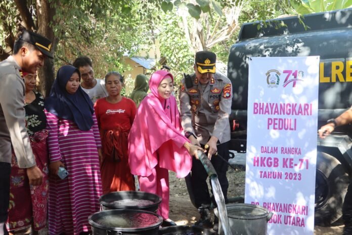 Aksi Kapolres Lombok Utara