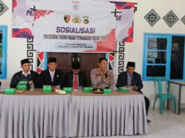 Sosialisasi TPPO di Desa Maluk