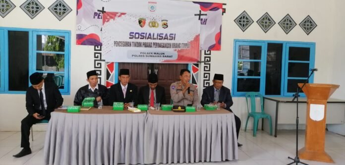 Sosialisasi TPPO di Desa Maluk