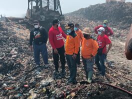 Kebakaran TPA Mandung Tabanan