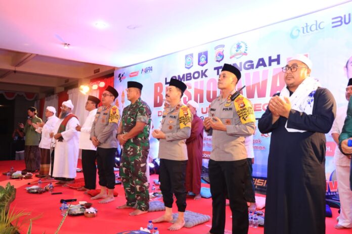 Lombok Tengah Bersholawat dan Doa untuk Negeri
