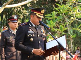 Upacara Pemakaman Anggota Polri