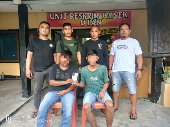 Polisi Ringkus 2 Pelaku Jambret di Utan Sumbawa