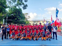 Kapolda NTB Cup 2024, Tim Bola Voli Polres Bima Kota Atasi Perlawanan Polres Loteng