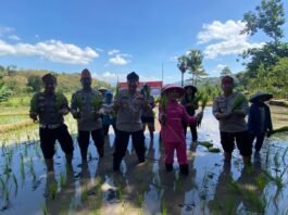 Polres Bima Kota Dukung Ketahanan Pangan Nasional