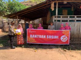 Polres Bima Kota Serahkan Bantuan Sosial HUT Bhayangkara ke-78