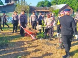 Hari Bhayangkara ke-78, Polres Sumbawa Tanam Pohon