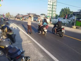 Polsek Gangga Rawan Pagi