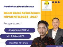 HIPMI NTB Buka Pendaftaran Calon Ketua Umum