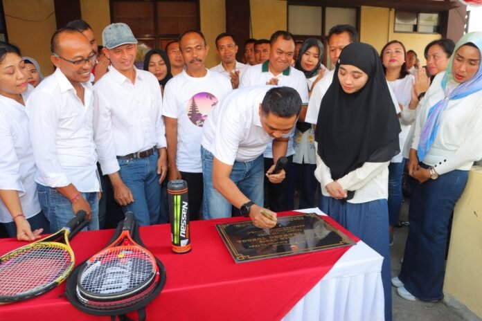 Lapangan Tenis Polres Lombok Utara