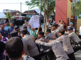 Simulasi Pengamanan Pilkada 2024