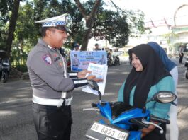 Operasi Patuh Rinjani 2025, Polres Lombok Tengah Tilang 174 Pengendara