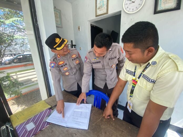 Polda NTB Supervisi Satpam RSUD Manambai Abdul Kadir Sumbawa