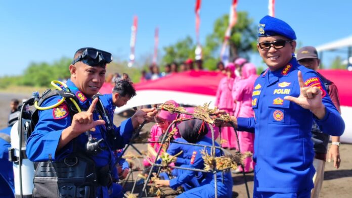 Pos Terpadu Polairud Polda NTB di Sugian Resmi Beroperasi
