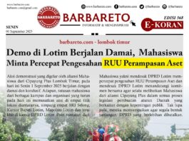 Aksi Cipayung Plus bersama Rakyat Lombok Timur