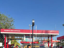 Polda NTB Pengamanan Obyek Vital Pertamina Ampenan
