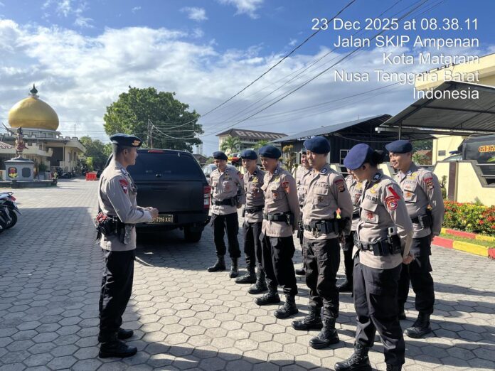pengamanan natal dan tahun baru