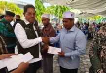 Pemkab Lotim Salurkan Insentif Guru Madrasah Non ASN guru madrasah non asn