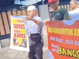 aksi demonstrasi