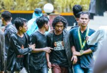 Memanas, Demonstrasi di Kantor Bupati Lotim Kembali Ricuh kantor bupati