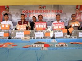 Pemusnahan Barang Bukti Narkoba