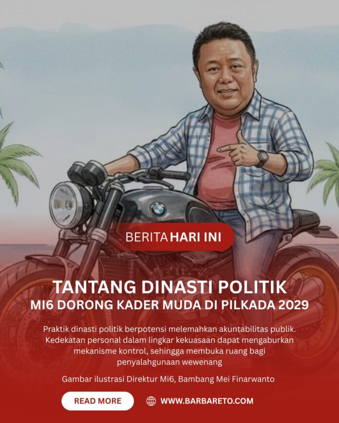 Tantang Dinasti Politik, Mi6 Dorong Kader Muda di Pilkada 2029